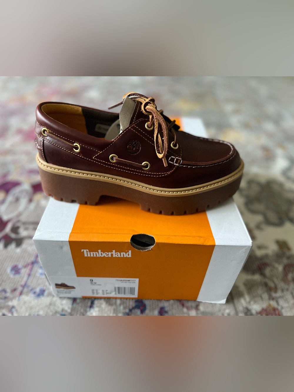 Timberland Women's Stone Street Platform Boat Size 9 - Picture 2 of 8